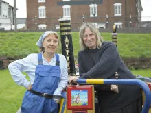 Photo of idle women
